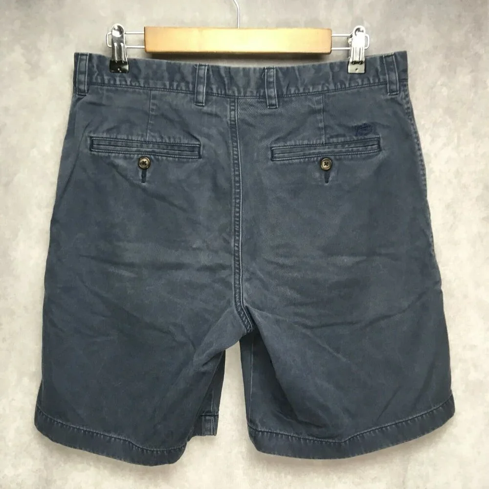 Southern Tide Skipjack‎ Mens Shorts 32 Blue Flat Front Pockets Cotton Modal